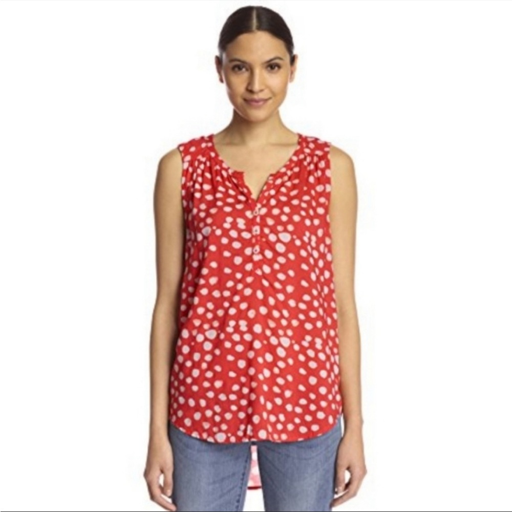 NWT Velvet By Graham & Spencer Febe Royalty Red & White XS, S, M or L Retail$160